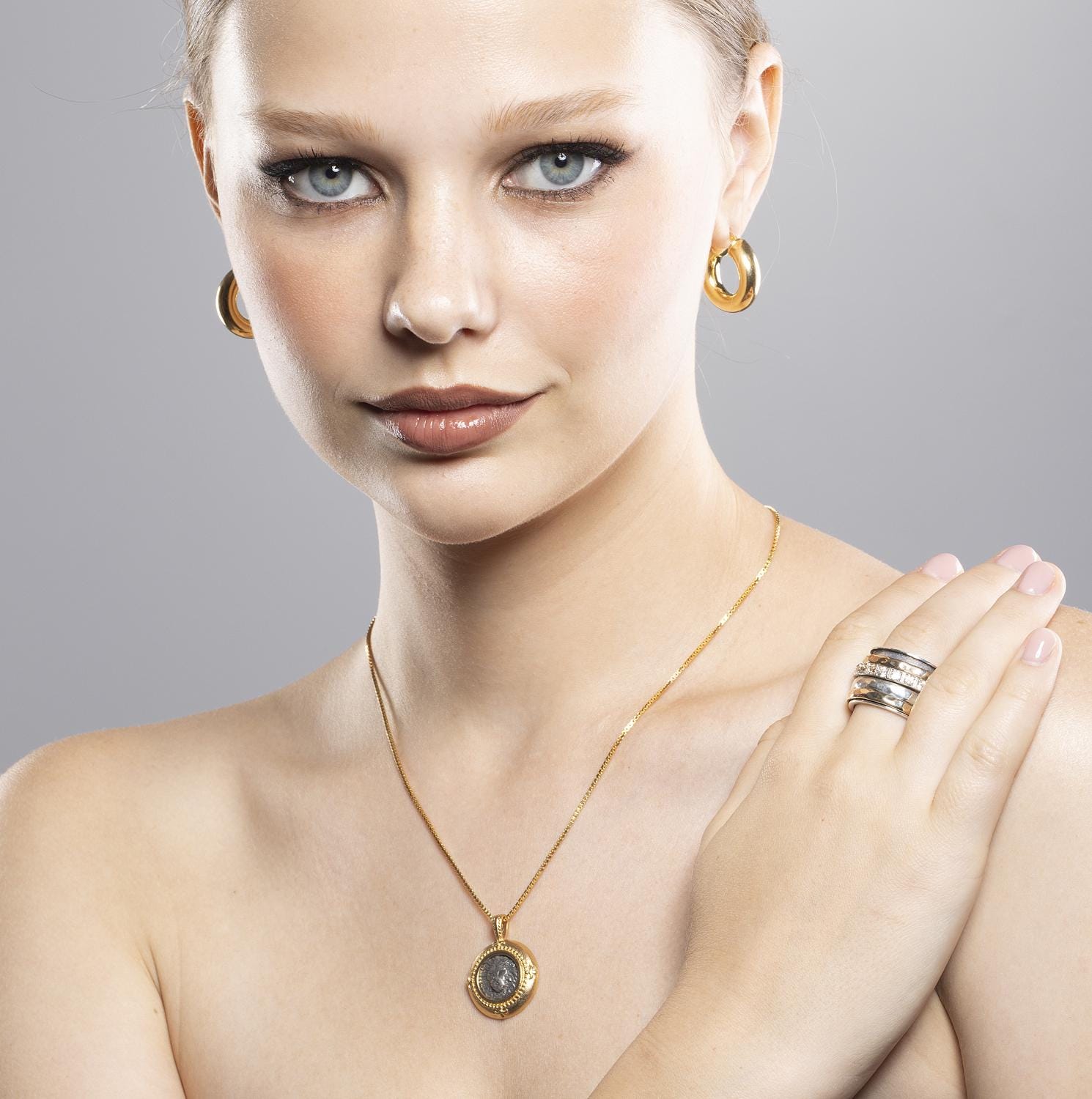 14 Karat Gold plated Sterling Silver Lion pendant