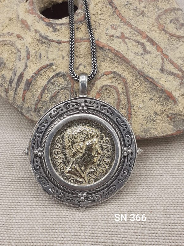 Fabulous unisex Roman Coin Pendant