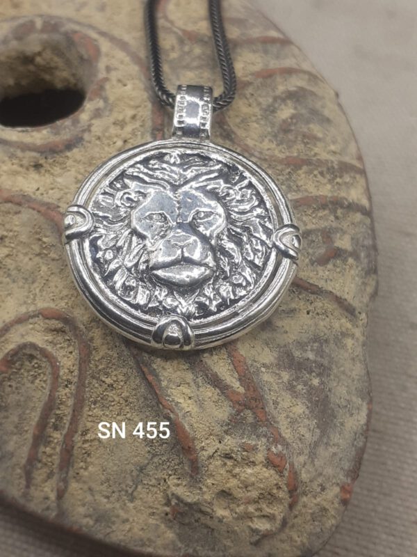 Lion of Judah all 925 Sterling Silver Pendant