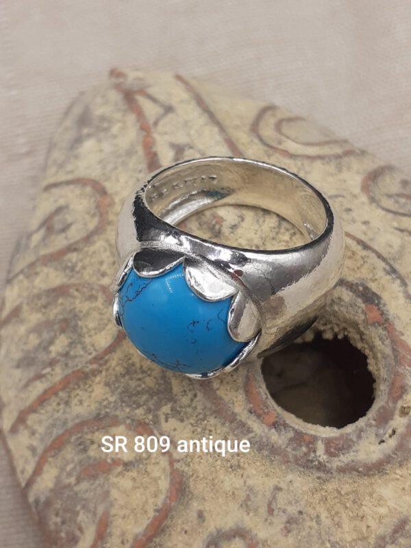 925 Sterling Silver Turquoise Ring