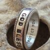 925 Sterling Silver Spinner ring