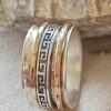 Designer spinner ring